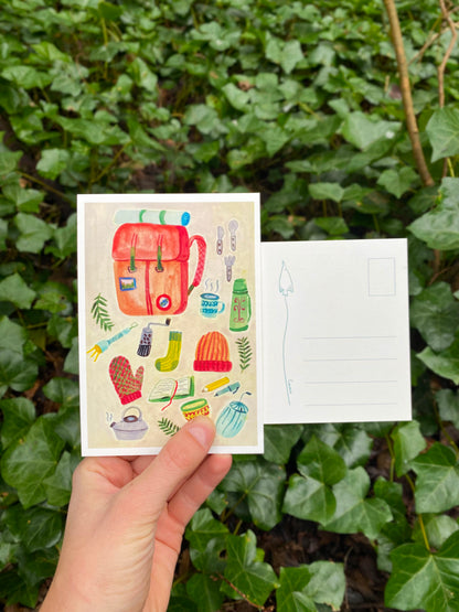 Adventure at the beach - postcard set