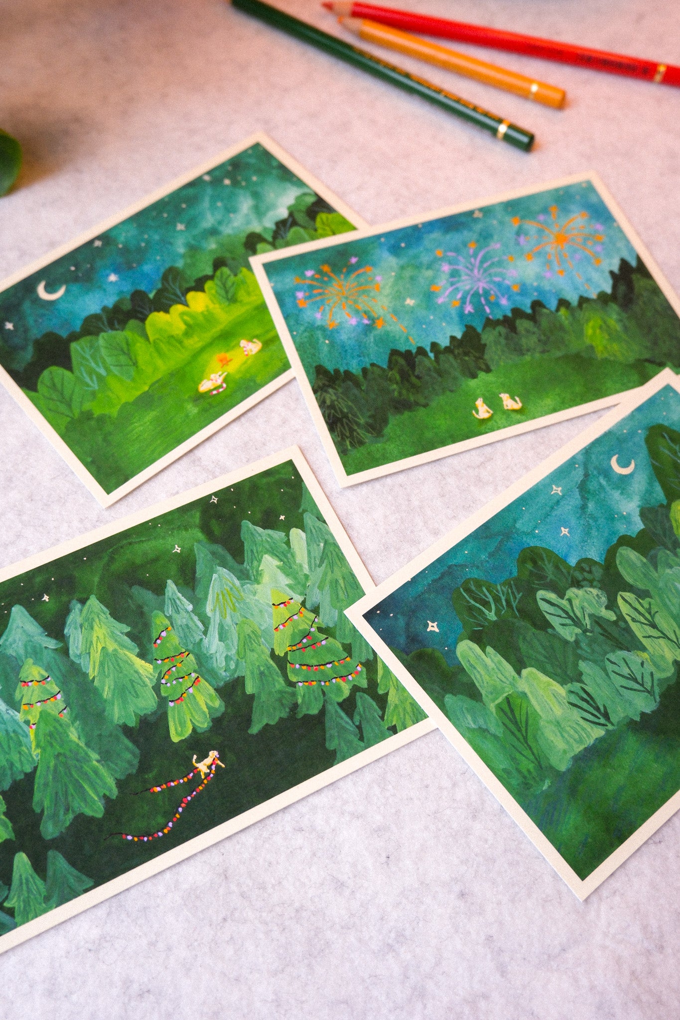 Feestdagen kaartenset