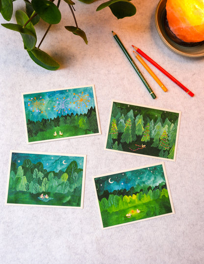 Feestdagen kaartenset