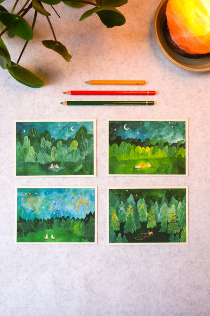 Feestdagen kaartenset